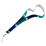 Matte Polyester Lanyard S/Sided Print with Swivel Hook 25 x 950mm