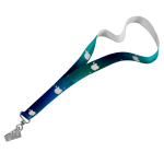 Petersham Lanyard S/Sided Print with Crocodile Clip 15 x 950mm