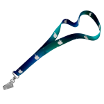 Petersham Lanyard D/Sided Print with Crocodile Clip 20 x 950mm