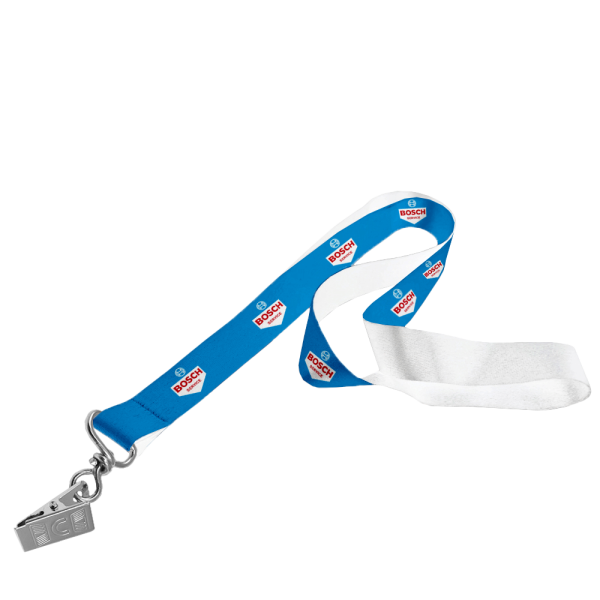 Satin Lanyard S/Sided Print with Crocodile Clip 15 x 950mm