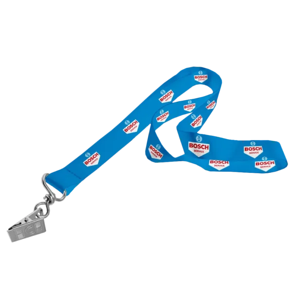 Satin Lanyard D/Sided Print with Crocodile Clip 20 x 950mm