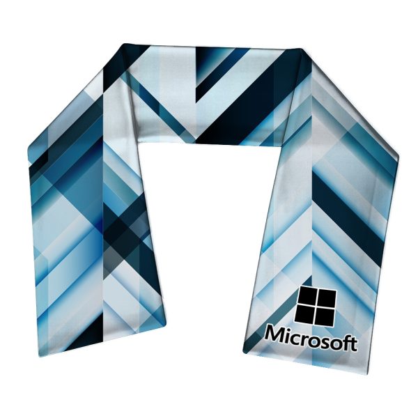 Dye-Sublimated Polar Fleece Scarf