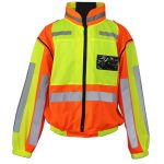 Metro Reflective Jacket With Detachable Sleeves