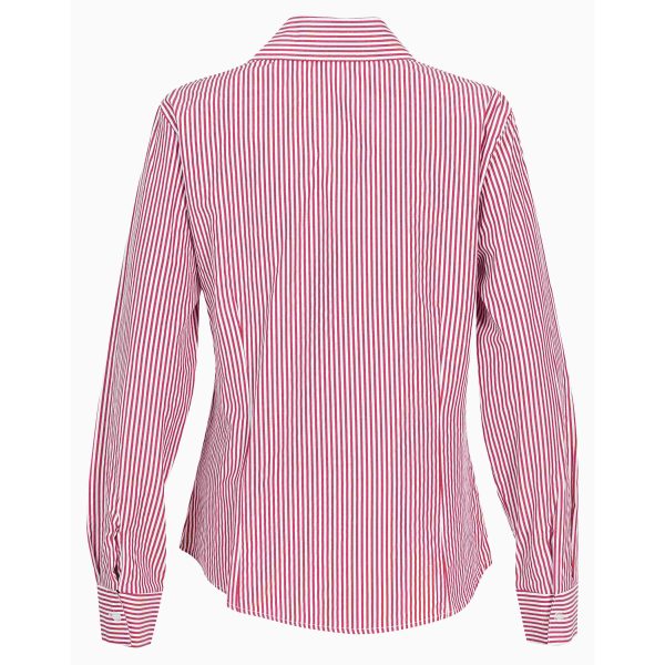 Iris Shirt - Poly Cotton (Candy Stripe)