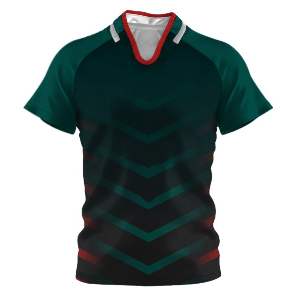 Dye Sub Men's Rugby Jersey, Scoop Neck