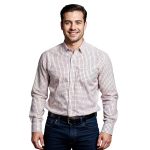 Branford Red & Blue Check Lounge Shirt Men's