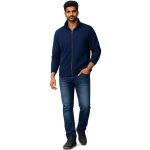 Galaxy Anti-Pill Polar Fleece Sweater With Zip