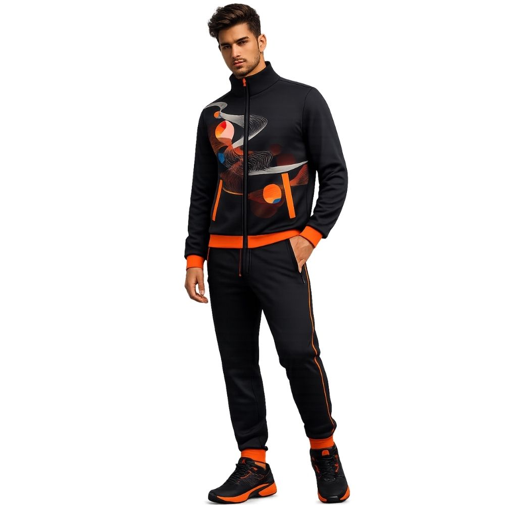 Dye Sublimated Micro Active Tracksuit Jacket