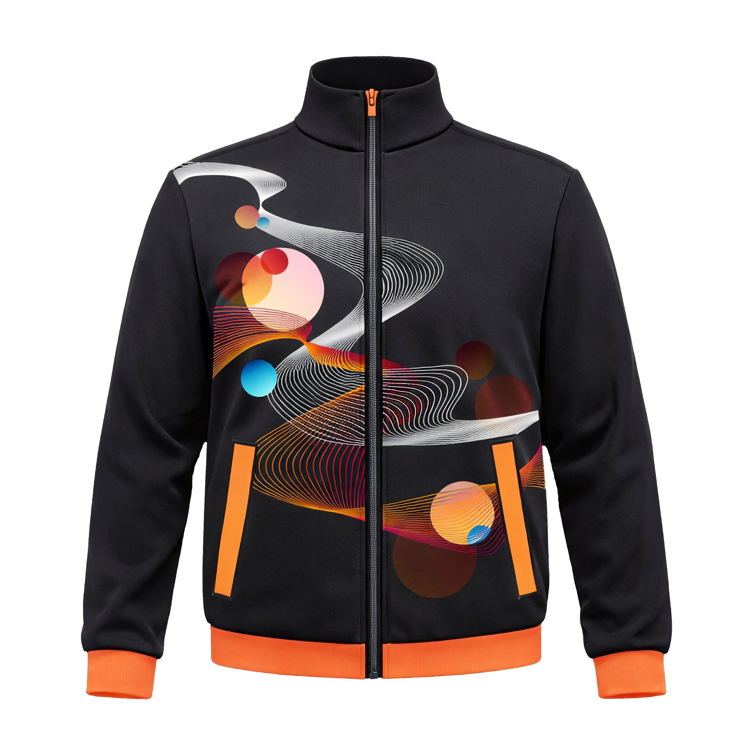 Dye Sublimated Micro Active Tracksuit Jacket - Image 3