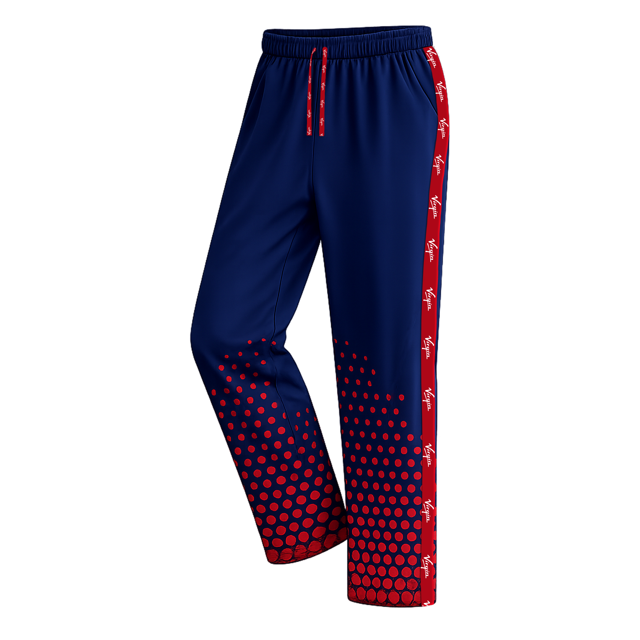 Dye Sublimated Triacetate Tracksuit Pants
