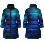 Kid's Dye Sublimated Micro Active Long Puffer Jacket