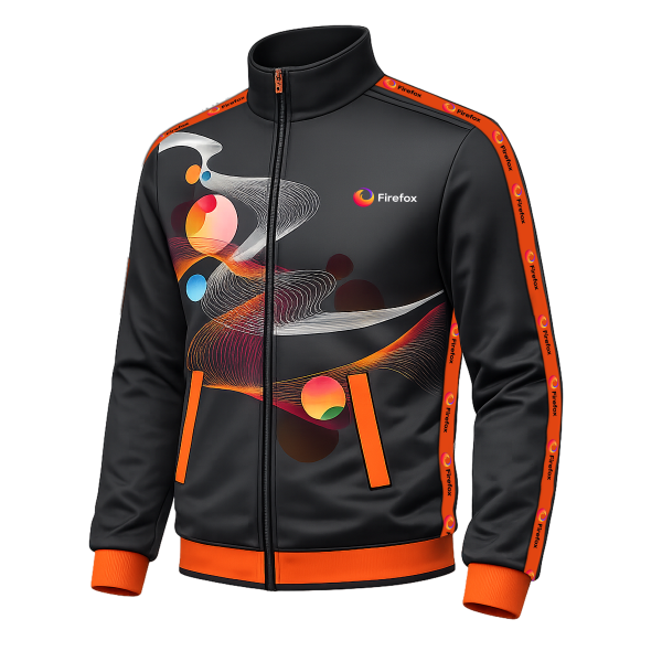 Kid's Dye Sublimated Micro Active Tracksuit Jacket