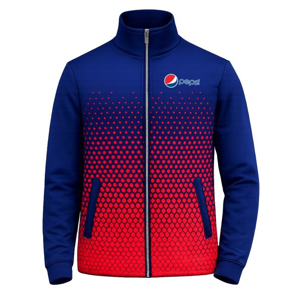 Kid's Dye Sublimated Triacetate Tracksuit Jacket (Open Hem & Cuffs)