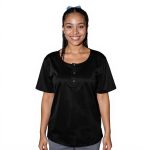 Maasai Buttoned Round Neck Scrubs Ladies