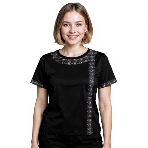 Samburu Dye Sub Border Scrubs Ladies