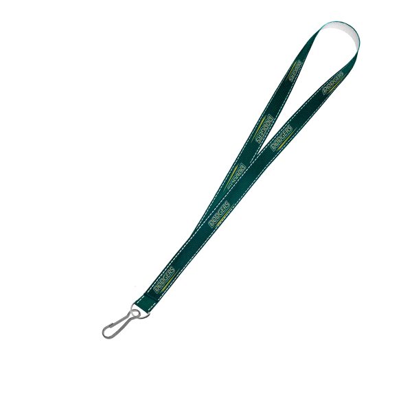 Petersham Lanyard With Reflective Border Sublimation Print S/Sided with Swivel Hook