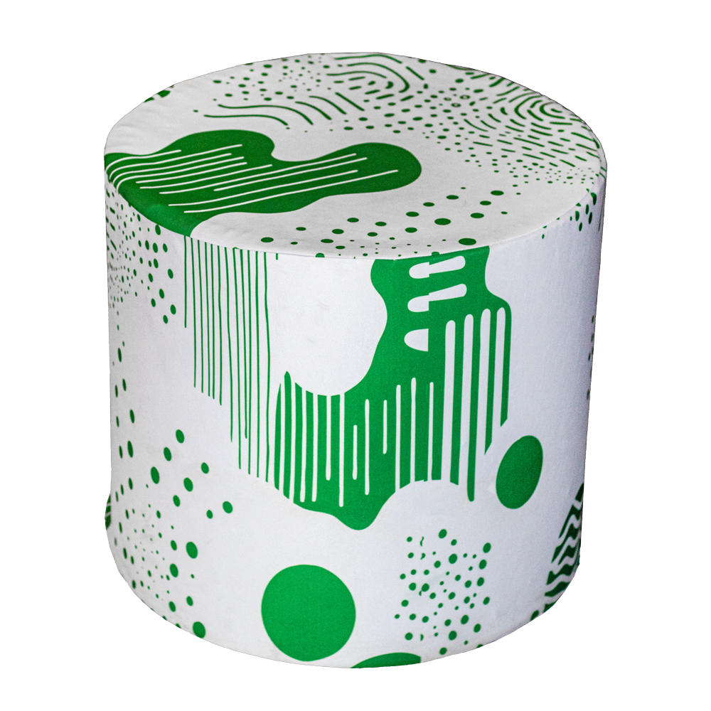 Polystyrene Ottoman Cylinder 500mm Diameter x 450 H
