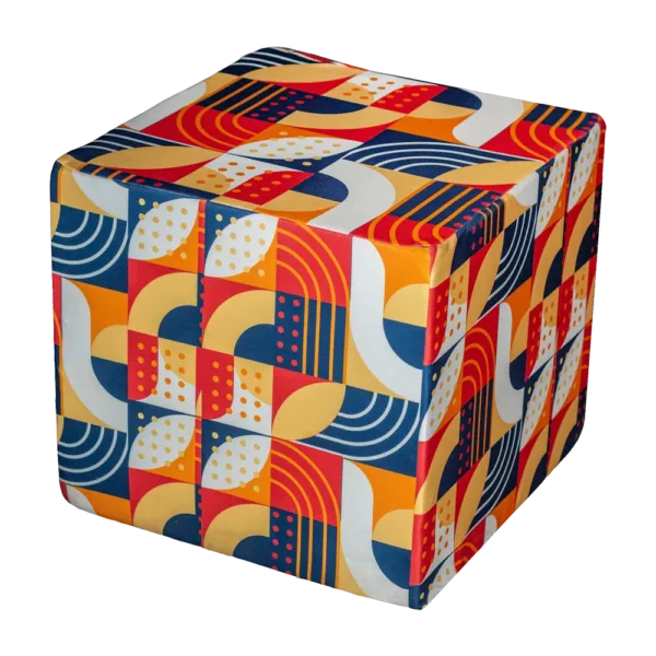 Polystyrene Ottoman Square 500 x 500 x 450