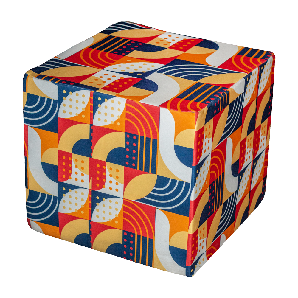 Polystyrene Ottoman Square 500 x 500 x 450