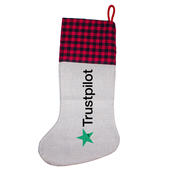Festive Canvas Sock