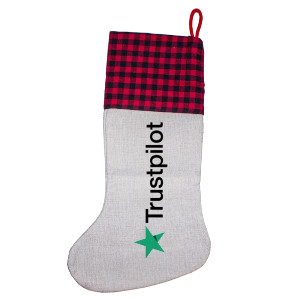 Festive Canvas Sock