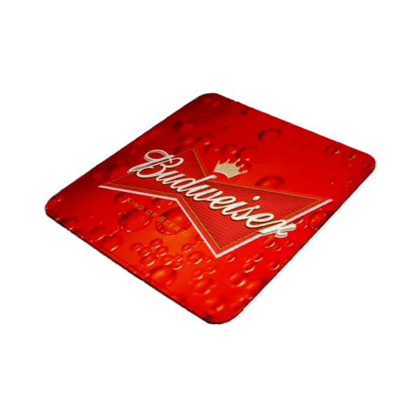 PU Coaster Square White 100 X 100MM