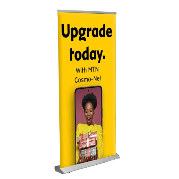 Pull Up Banner 1.2 x 2m, PVC, Complete, Executive