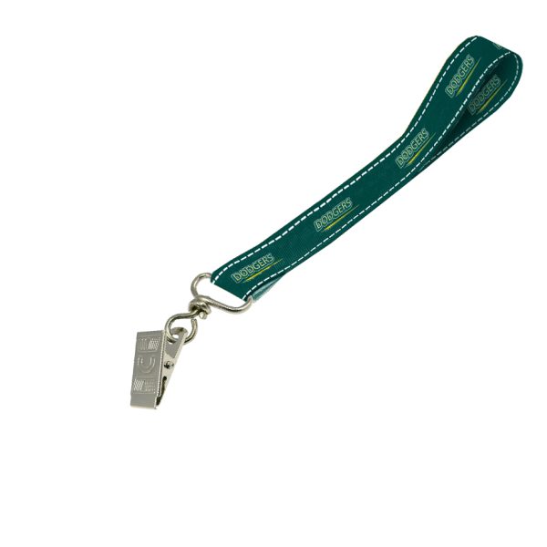 Petersham Wrist Phone Strap With Reflective Border Sublimation Print D/Sided with Crocodile Clip