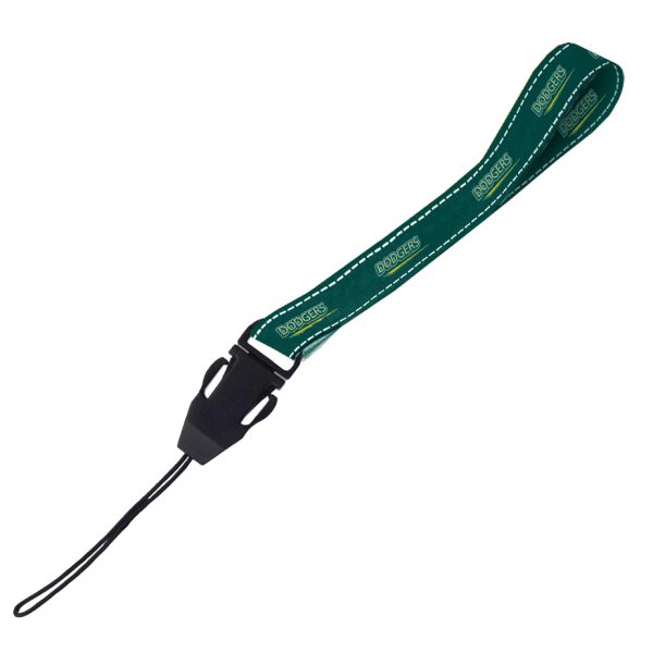 Petersham Wrist Phone Strap With Reflective Border Sublimation Print D/Sided with Cellphone Clip