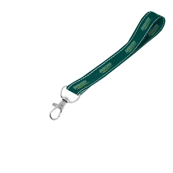 Petersham Wrist Phone Strap With Reflective Border Sublimation Print D/Sided with Snap Hook
