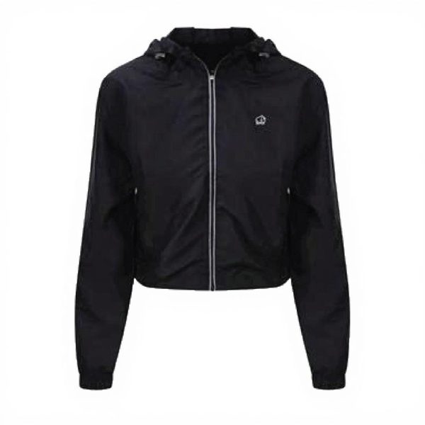 Cropped Rain Jacket Windshield