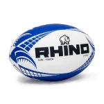Rhino Touch Rugby Ball Blue