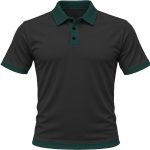 Ringer Kiddies Golf Shirt, Fitted Short Sleeve, Reverse Birdseye