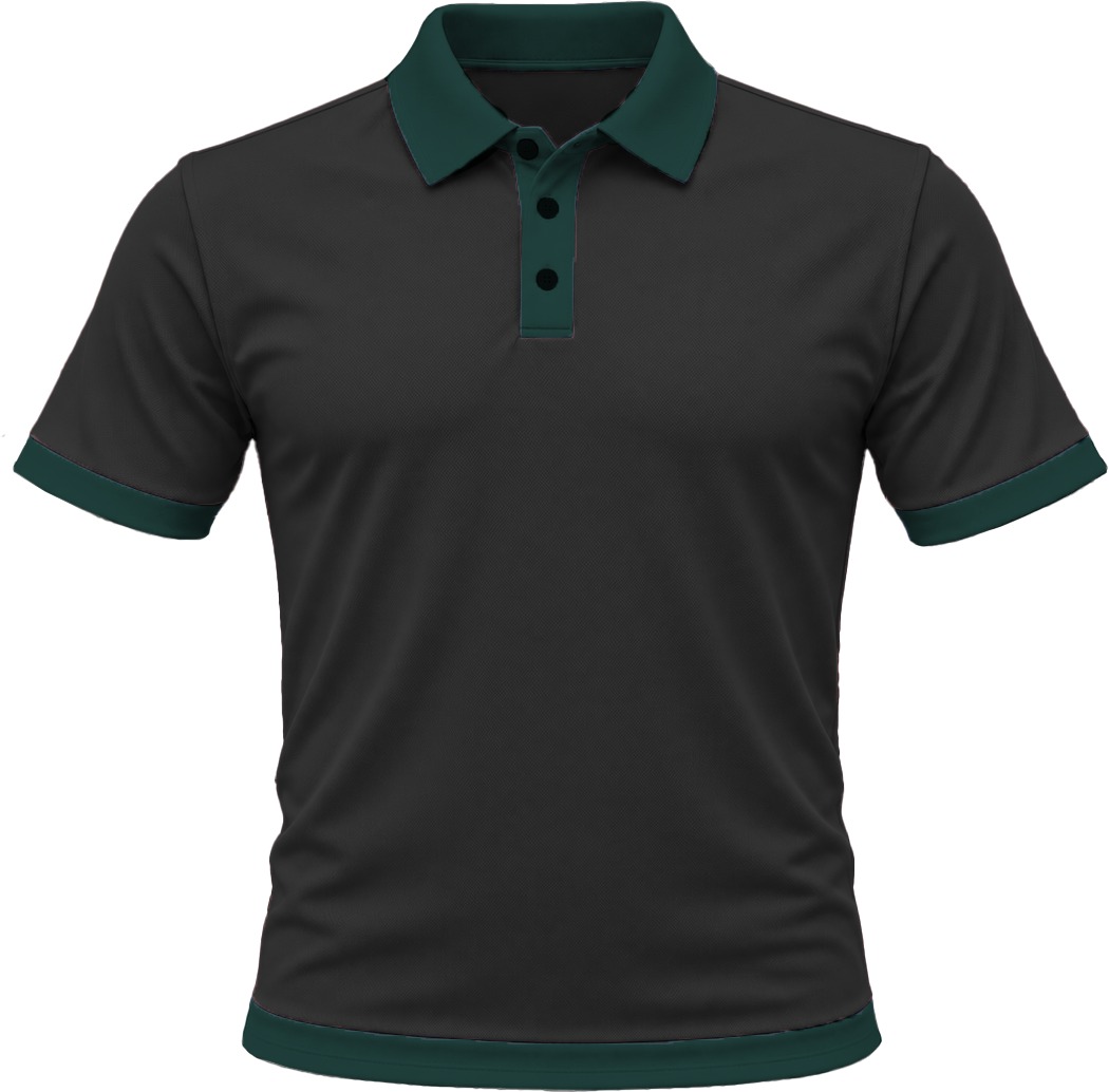 Ringer Kiddies Golf Shirt, Fitted Short Sleeve, Reverse Birdseye