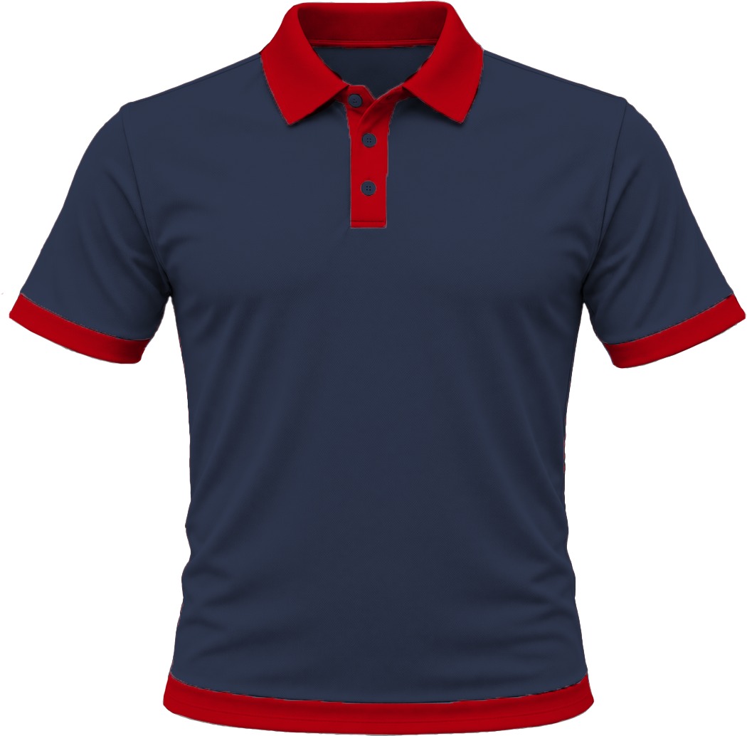Ringer Kiddies Golf Shirt, Fitted Short Sleeve, Reverse Birdseye - Image 10