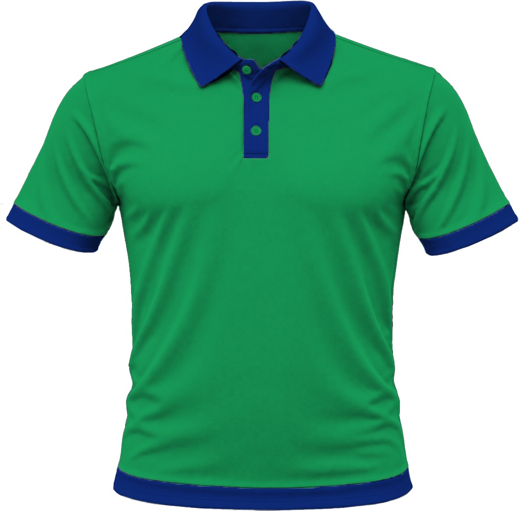 Ringer Kiddies Golf Shirt, Fitted Short Sleeve, Reverse Birdseye - Image 13