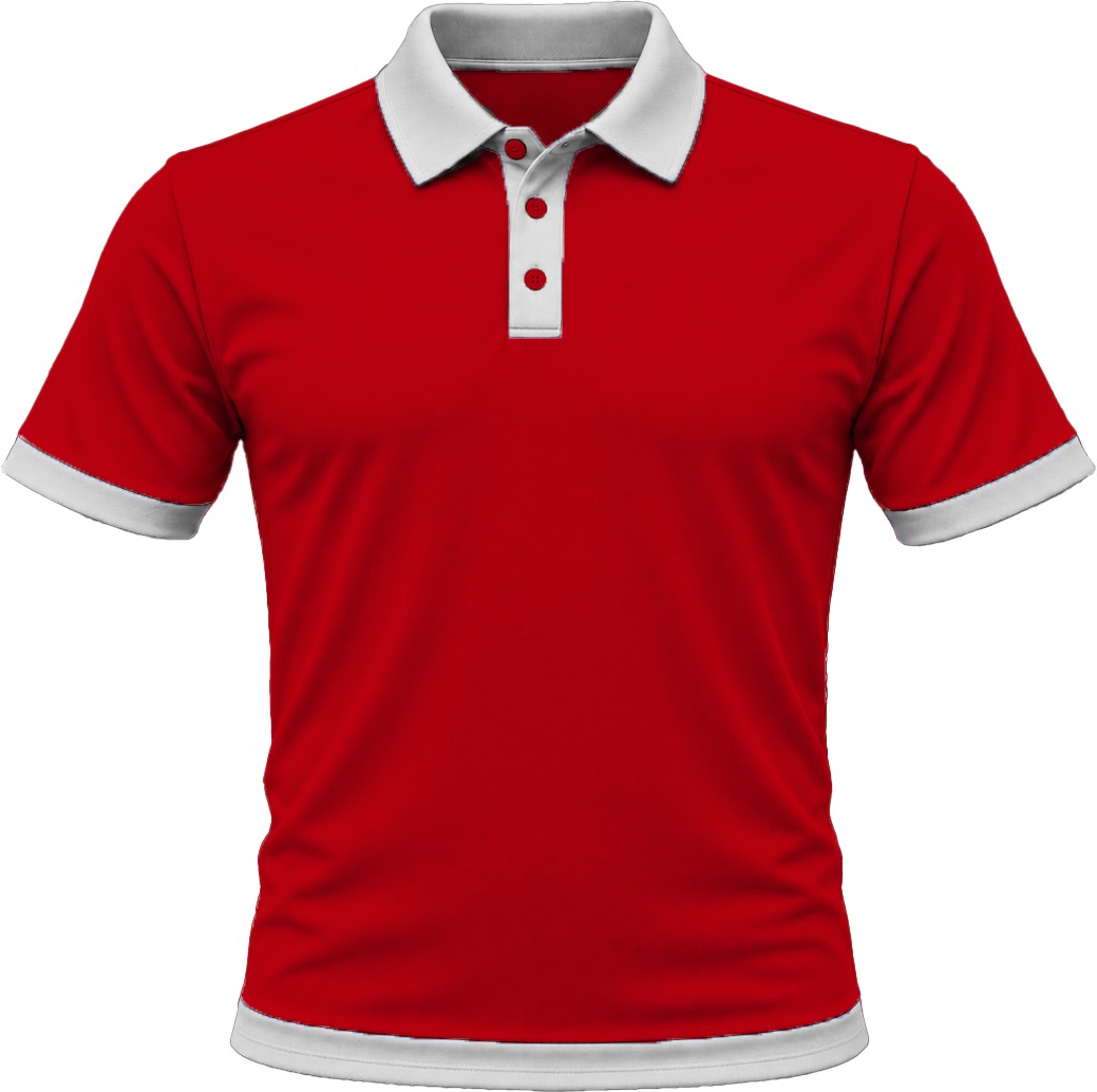 Ringer Kiddies Golf Shirt, Fitted Short Sleeve, Reverse Birdseye - Image 18