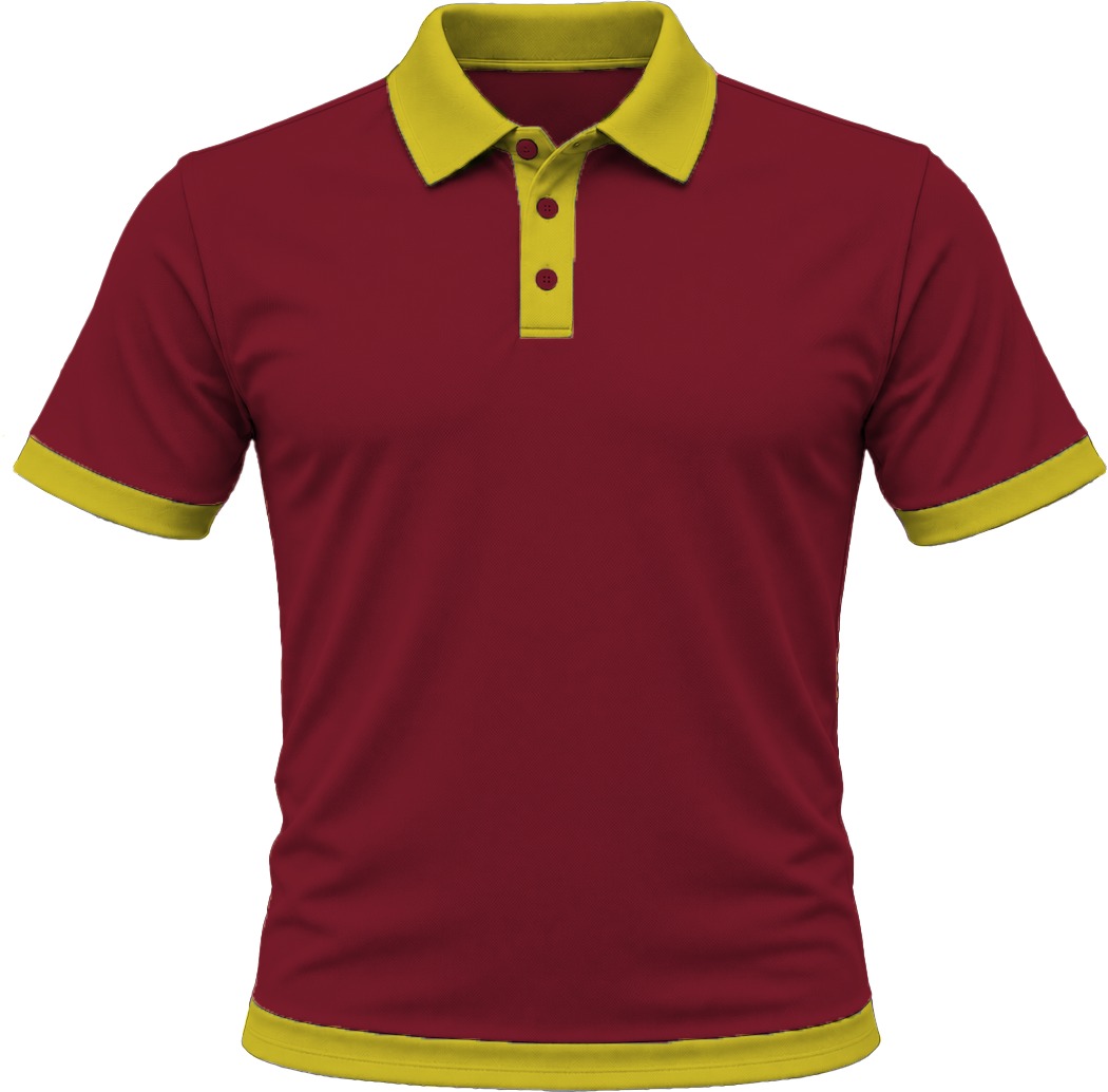 Ringer Kiddies Golf Shirt, Fitted Short Sleeve, Reverse Birdseye - Image 3