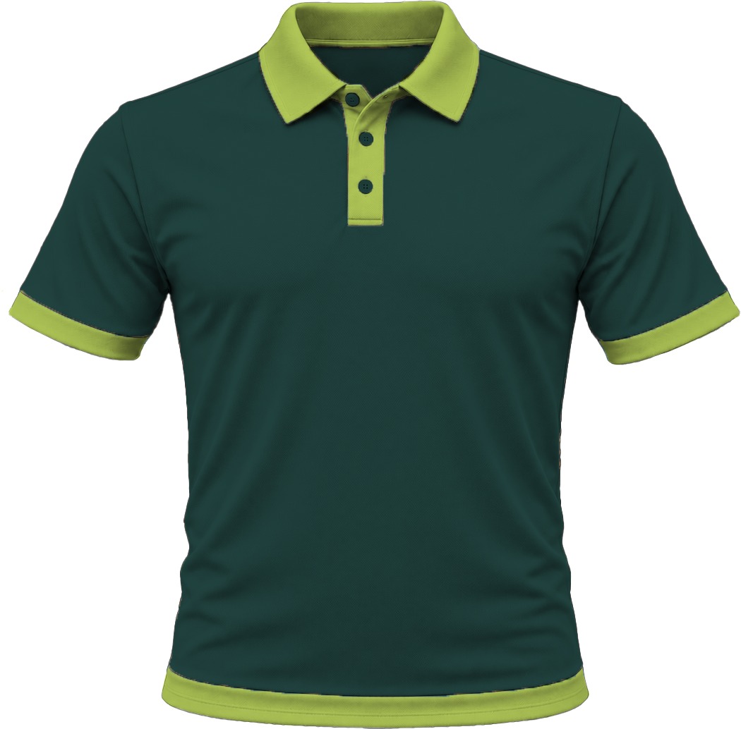 Ringer Kiddies Golf Shirt, Fitted Short Sleeve, Reverse Birdseye - Image 4