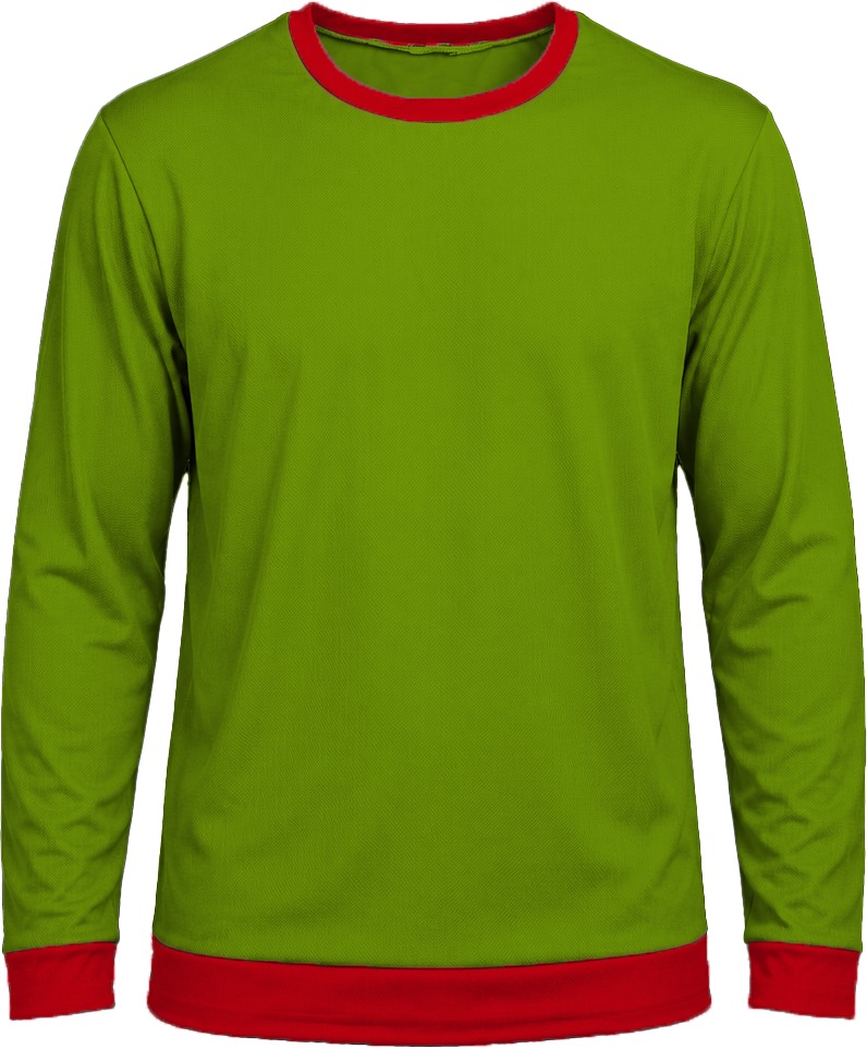 Ringer Ladies Crew Neck T-shirt, Fitted Long Sleeve, Birdseye - Image 9