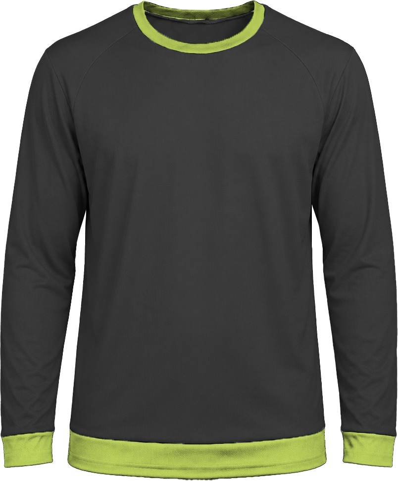 Ringer Ladies Crew Neck T-shirt, Raglan Long Sleeve, Birdseye