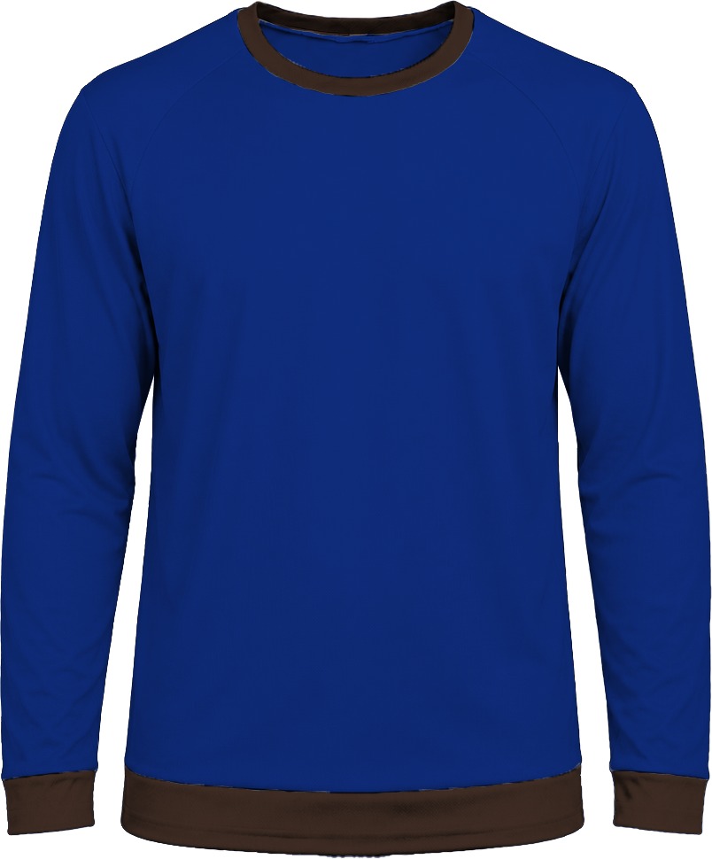 Ringer Ladies Crew Neck T-shirt, Raglan Long Sleeve, Birdseye - Image 12