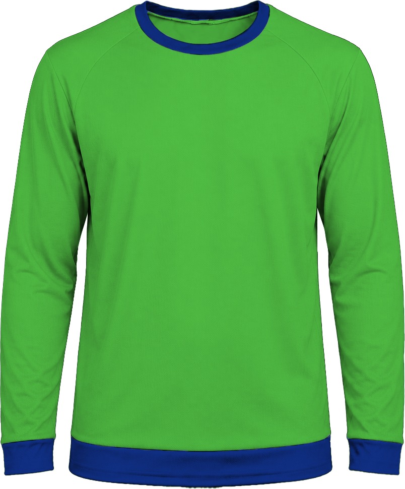 Ringer Ladies Crew Neck T-shirt, Raglan Long Sleeve, Birdseye - Image 4