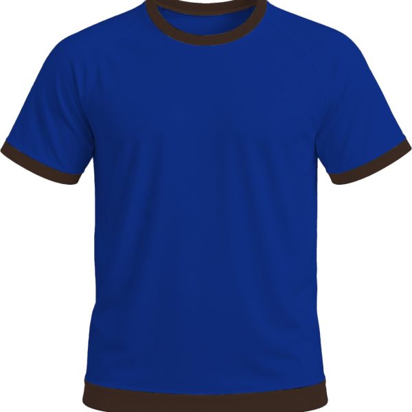 Ringer Ladies Crew Neck T-shirt, Raglan Short Sleeve, Birdseye