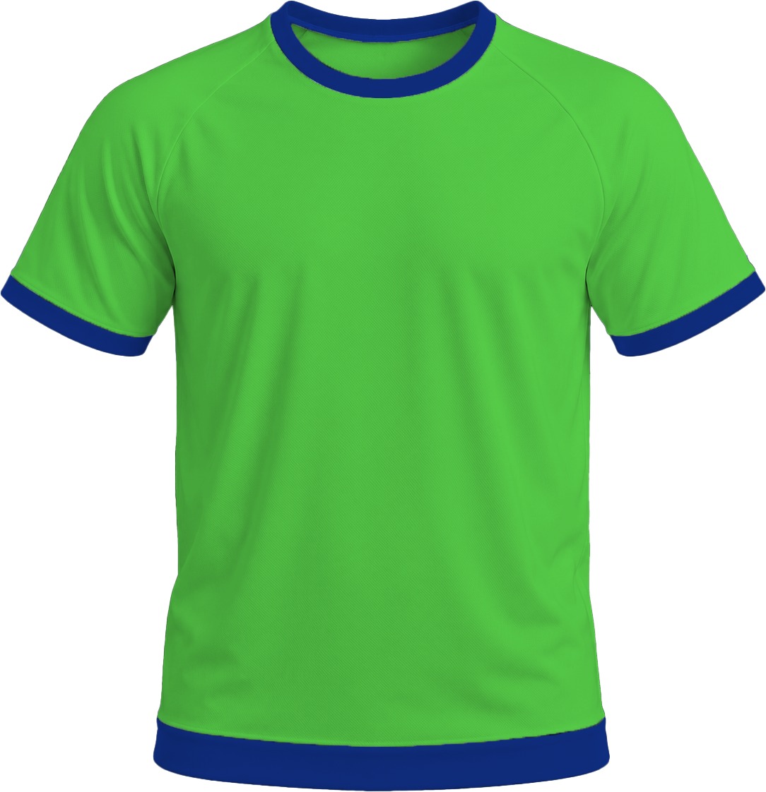 Ringer Ladies Crew Neck T-shirt, Raglan Short Sleeve, Birdseye - Image 13