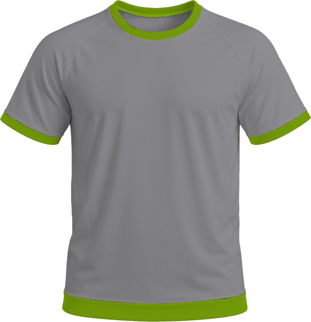 Ringer Ladies Crew Neck T-shirt, Raglan Short Sleeve, Birdseye - Image 14