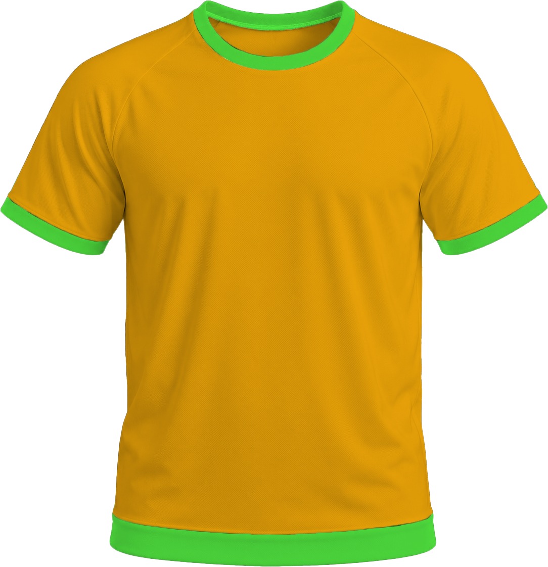Ringer Ladies Crew Neck T-shirt, Raglan Short Sleeve, Birdseye - Image 4