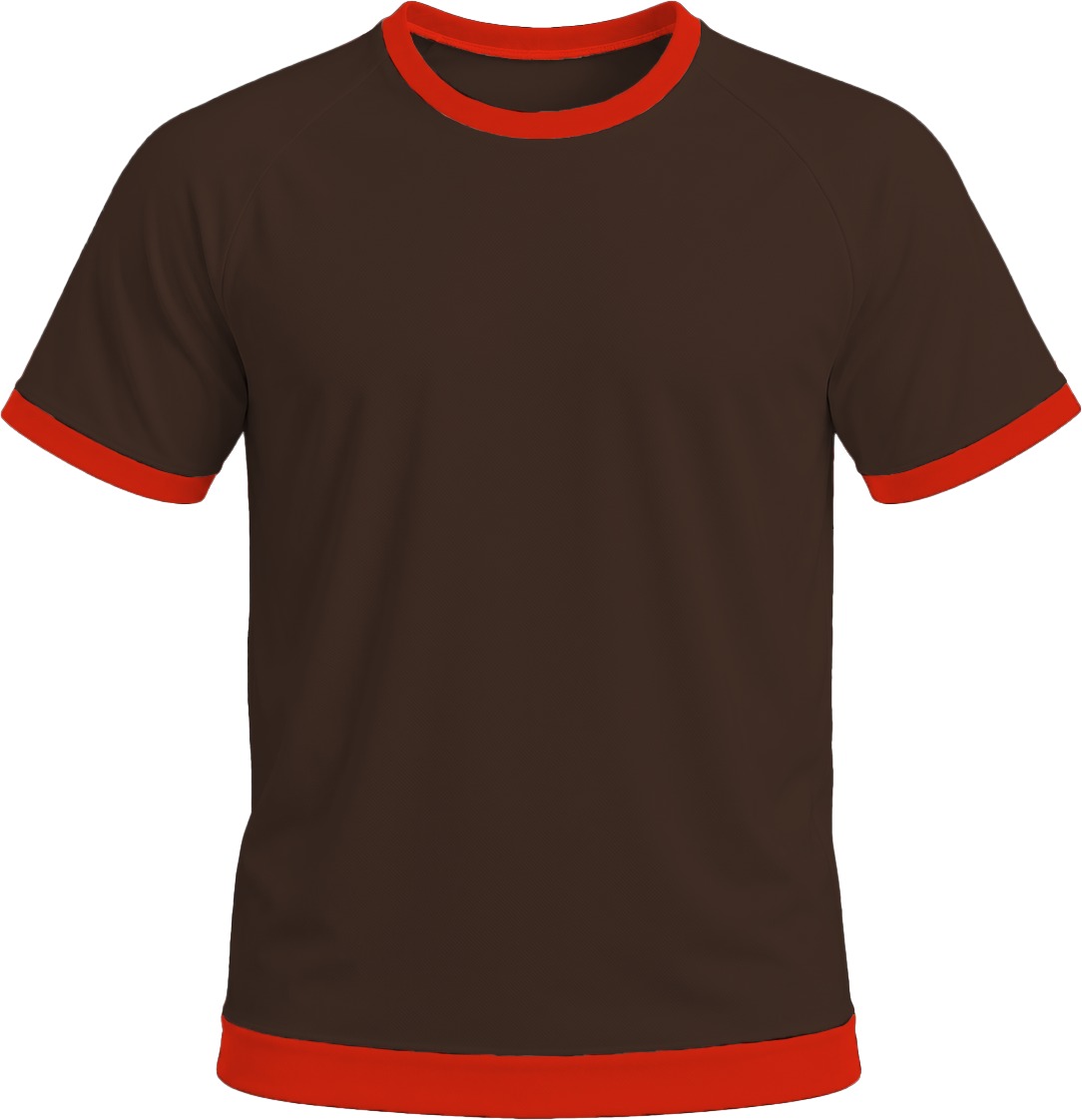 Ringer Ladies Crew Neck T-shirt, Raglan Short Sleeve, Birdseye - Image 6