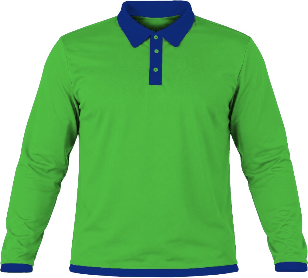 Ringer Ladies Golf Shirt, Fitted Long Sleeve, Reverse Birdseye - Image 12