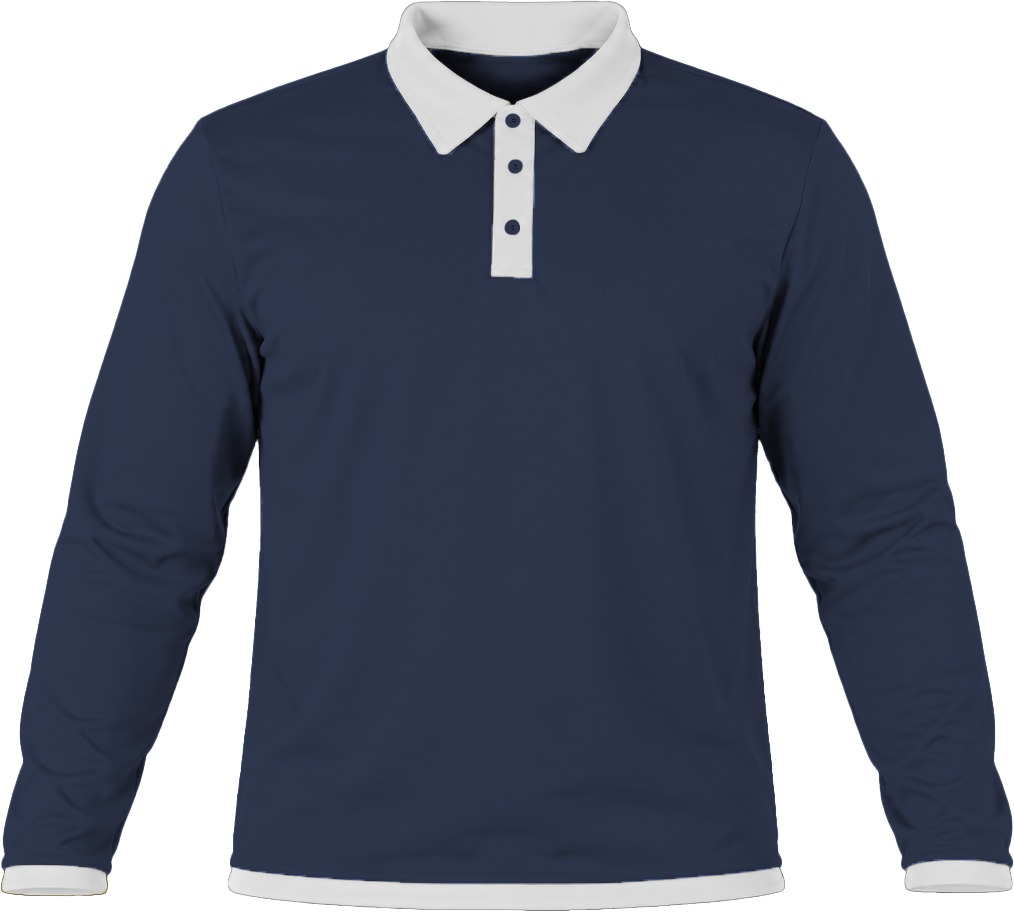 Ringer Ladies Golf Shirt, Fitted Long Sleeve, Reverse Birdseye - Image 19